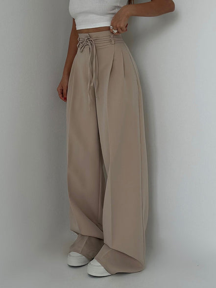 Elara Flared | Pantaloni a gamba larga a vita alta