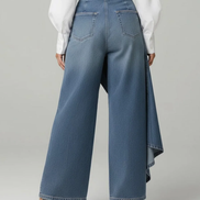 Aubrey™ | Pantaloni in denim con nodo