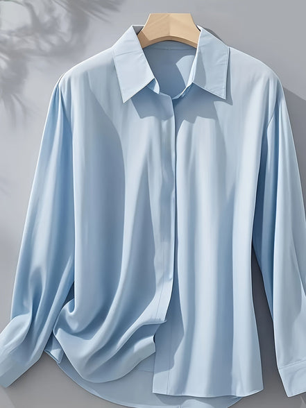 Camicetta Soleil | Elegante camicia a maniche lunghe con bottoni