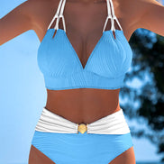 Bruna | Costume Bicolore Grafico