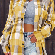 Chiara | Camicia Vichy a Maniche Lunghe