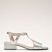 Celeste | Sandali Argentati Estivi