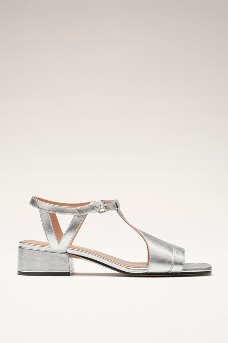 Celeste | Sandali Argentati Estivi