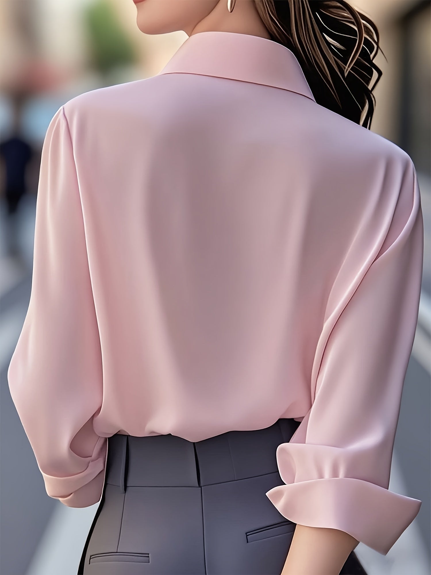 Camicetta Soleil | Elegante camicia a maniche lunghe con bottoni