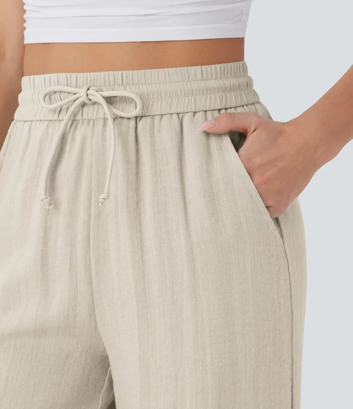 Pantaloni Nova | Eleganti pantaloni in lino