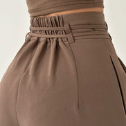 Elara Flared | Pantaloni a gamba larga a vita alta