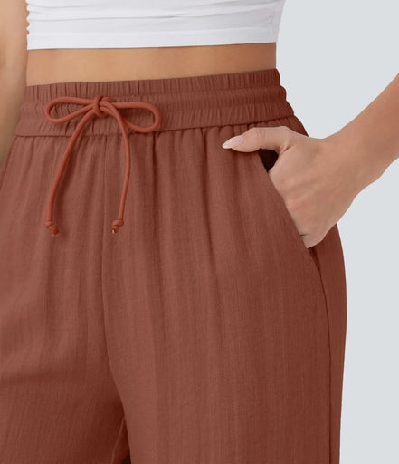 Pantaloni Nova | Eleganti pantaloni in lino