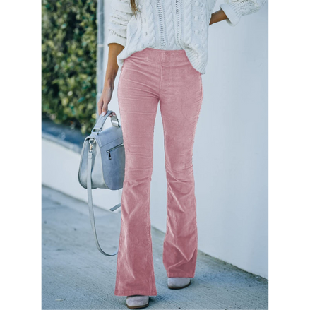 Noble Denim | Pantaloni a zampa in velluto a coste