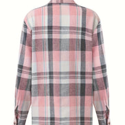 Chiara | Camicia Vichy a Maniche Lunghe