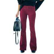 Noble Denim | Pantaloni a zampa in velluto a coste