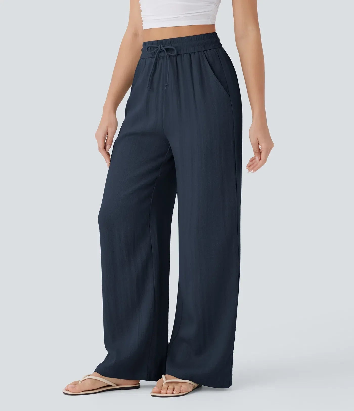 Pantaloni Nova | Eleganti pantaloni in lino