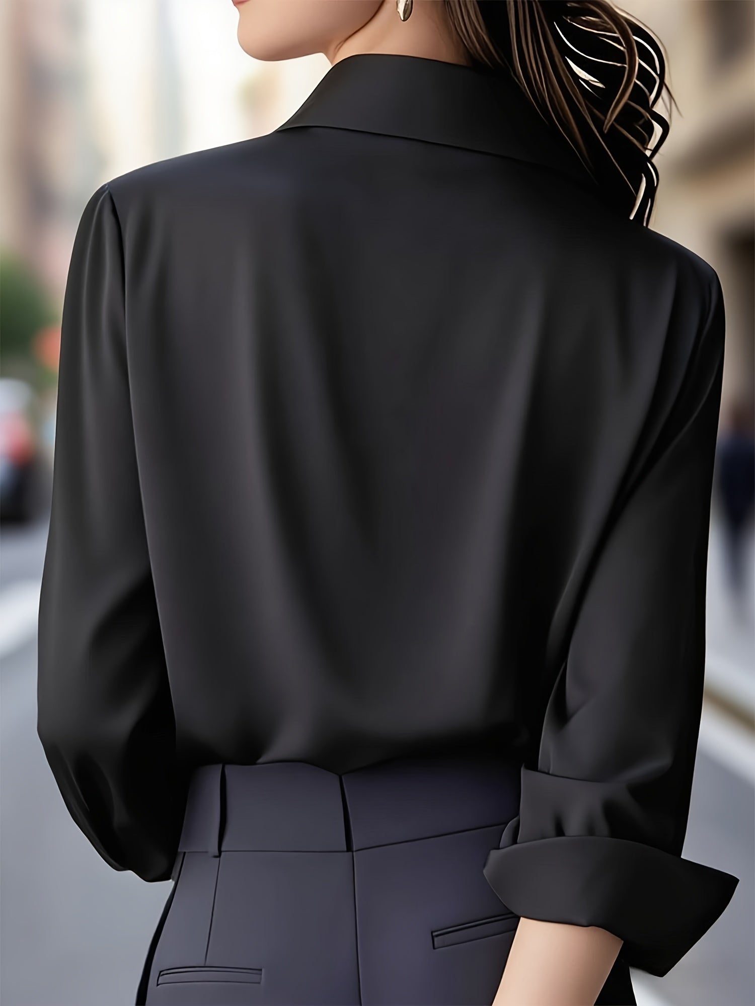 Camicetta Soleil | Elegante camicia a maniche lunghe con bottoni