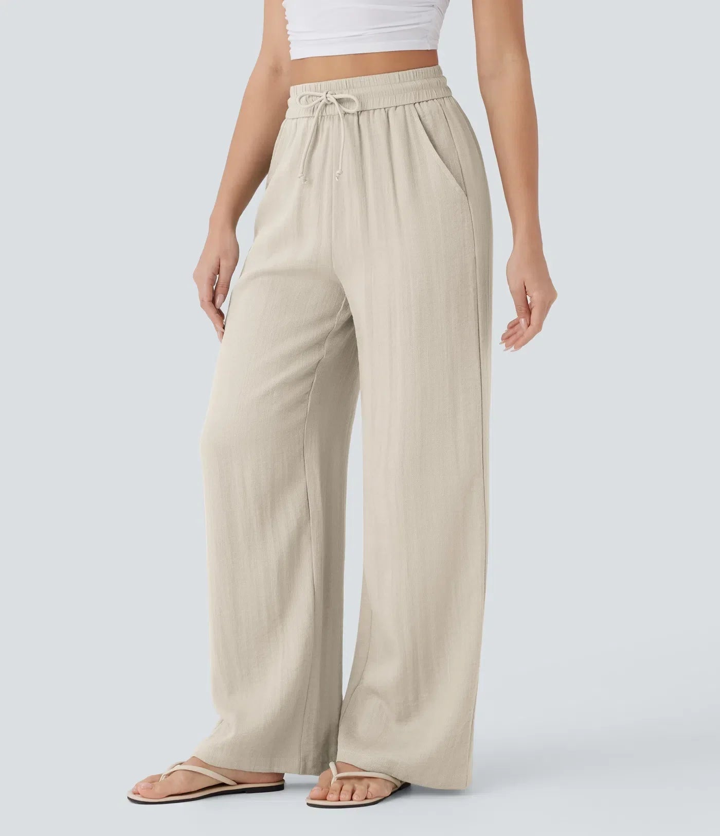 Pantaloni Nova | Eleganti pantaloni in lino