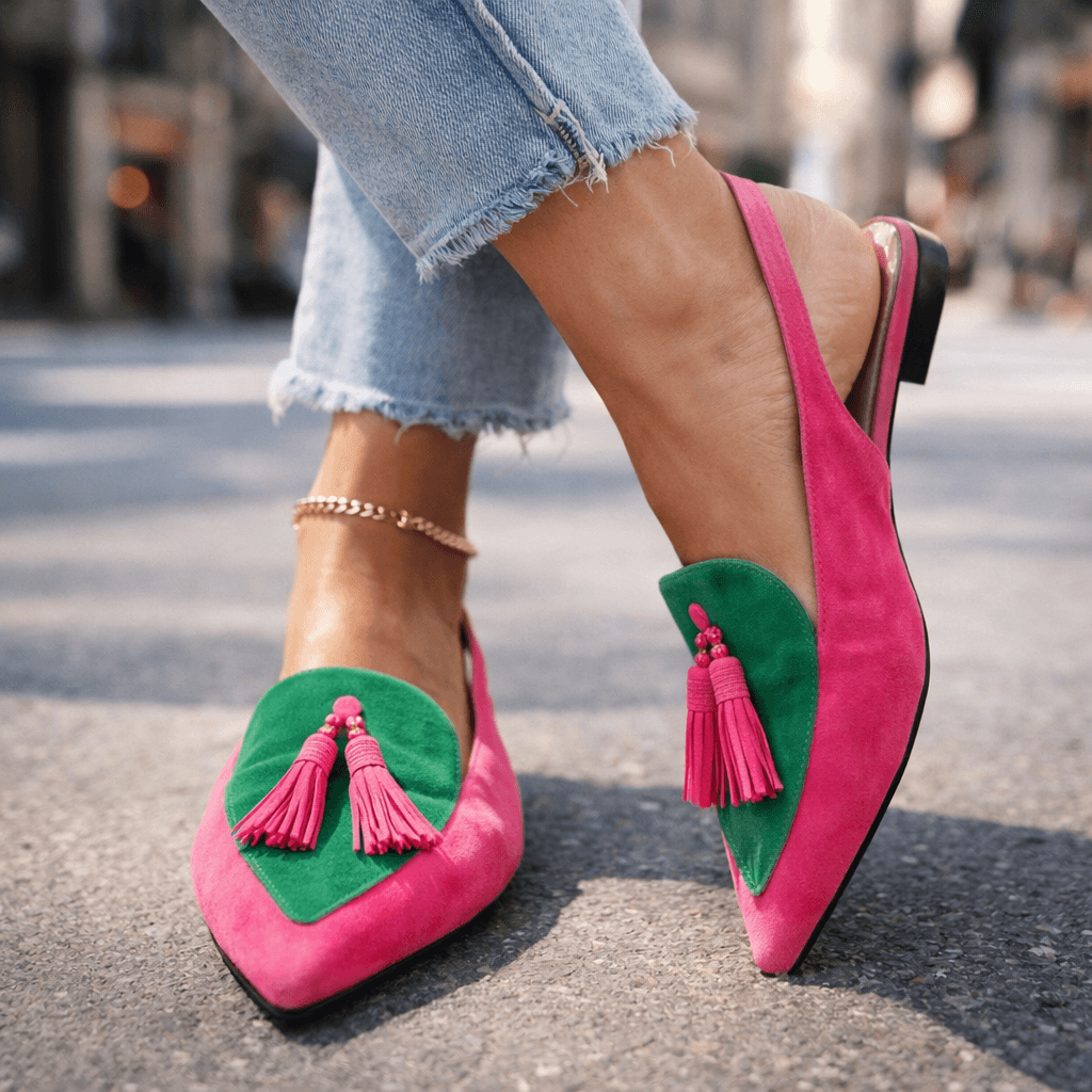 Giulia | Sandali eleganti con nappine