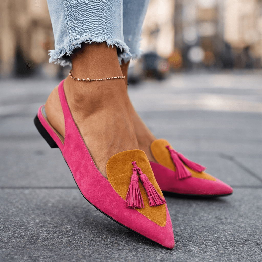 Giulia | Sandali eleganti con nappine
