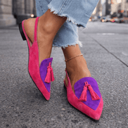 Giulia | Sandali eleganti con nappine
