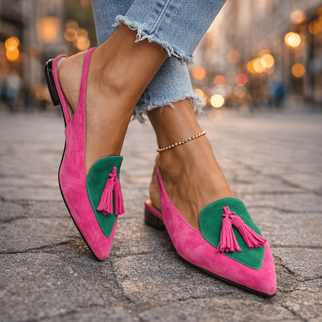 Giulia | Sandali eleganti con nappine