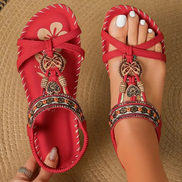 Nadia – Sandali ortopedici in stile Ibiza per comfort ed eleganza.