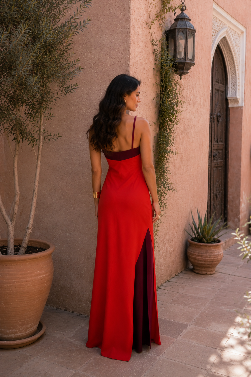 Beatriz | Abito lungo color marrone
