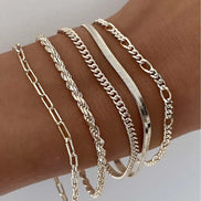 Stella | Set di Cinque Bracciali