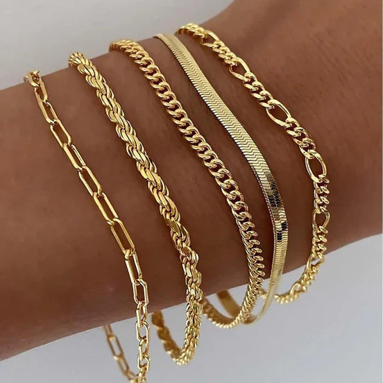 Stella | Set di Cinque Bracciali