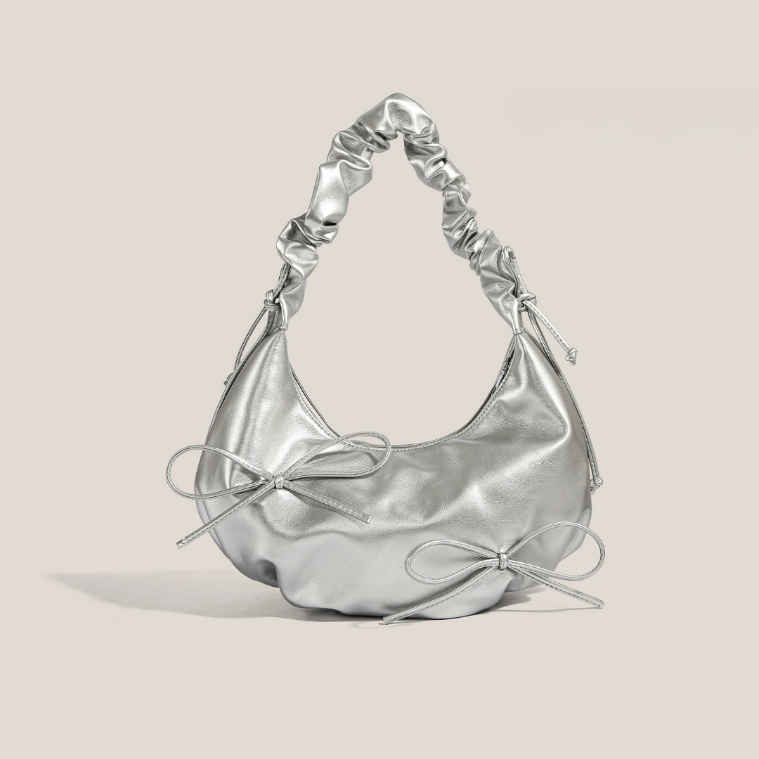 Cleofe | Borsa a Mano Arricciata