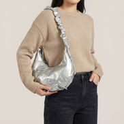 Cleofe | Borsa a Mano Arricciata