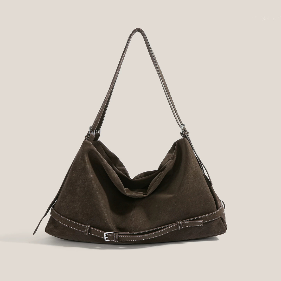 Fausta | Borsa a Spalla in Camoscio