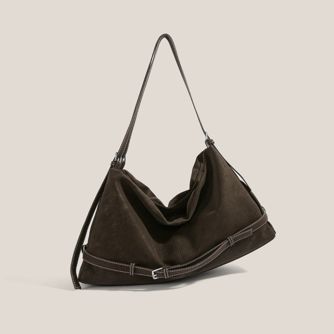 Fausta | Borsa a Spalla in Camoscio