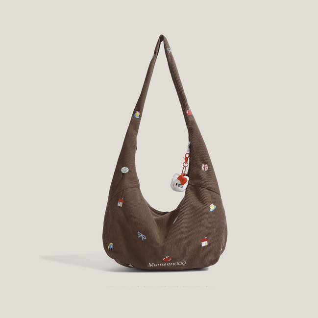 Noelia | Borsa in Velluto a Coste