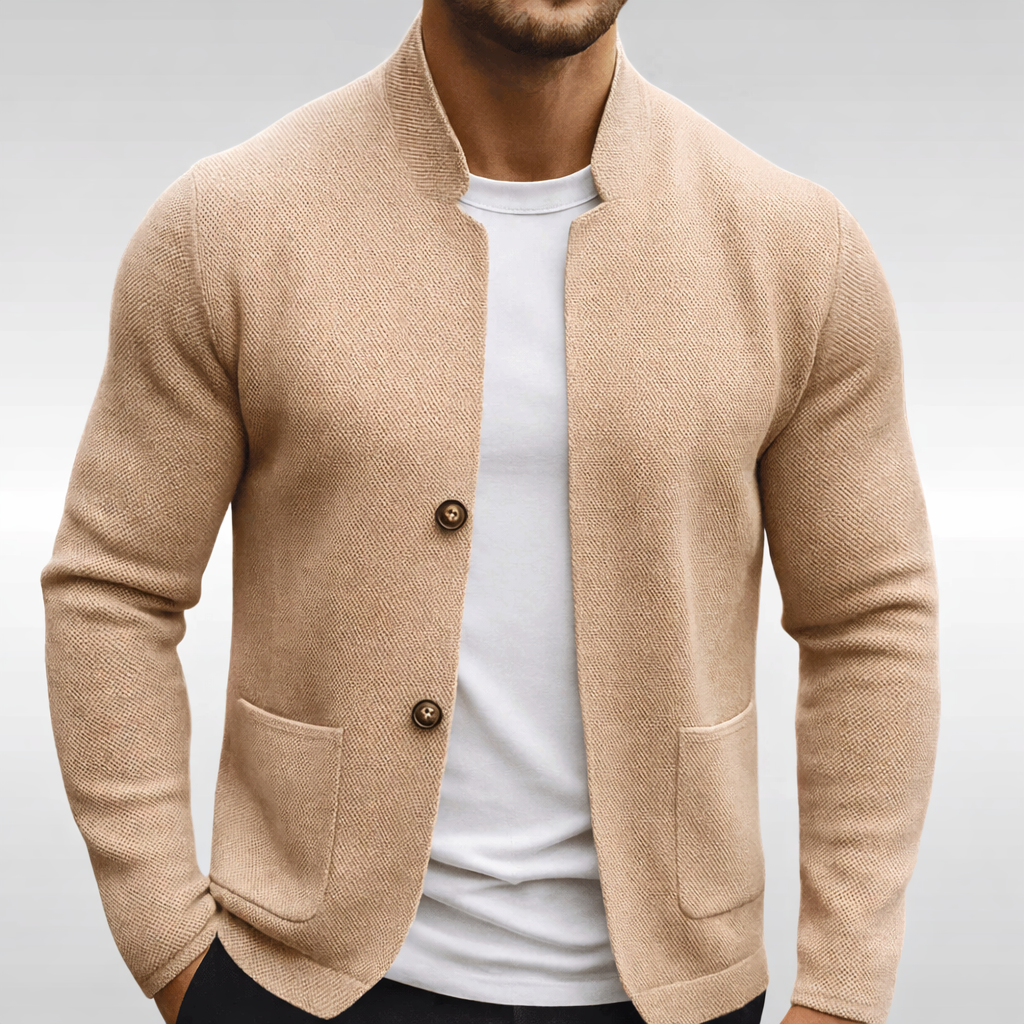 Gilet con bottoni | Giacca in maglia moderna
