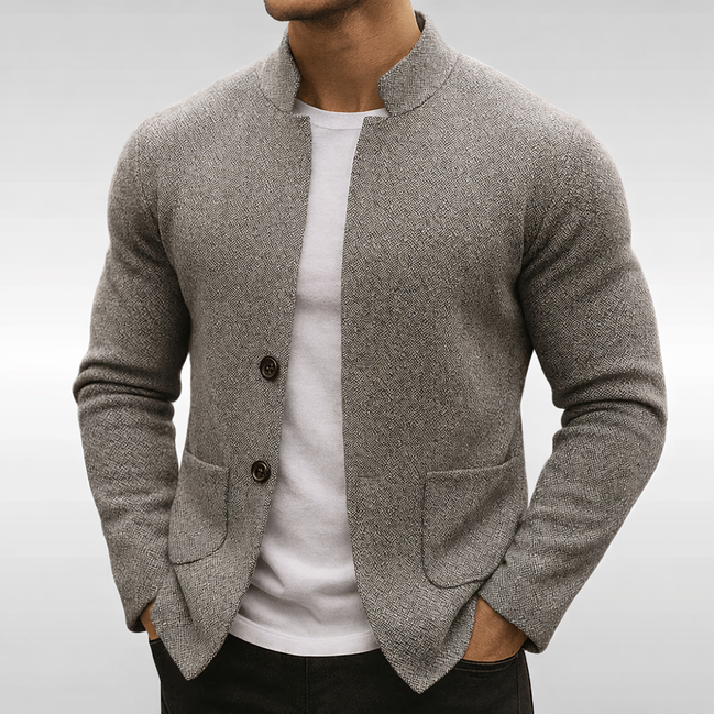 Gilet con bottoni | Giacca in maglia moderna