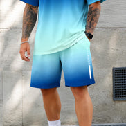Kairos | Set estivo oversize con stampa degrade