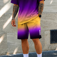 Kairos | Set estivo oversize con stampa degrade