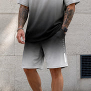 Kairos | Set estivo oversize con stampa degrade