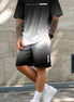 Kairos | Set estivo oversize con stampa degrade