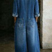 Lena | Salopette Denim Casual Comoda
