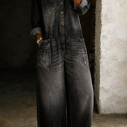 Lena | Salopette Denim Casual Comoda