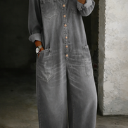 Lena | Salopette Denim Casual Comoda