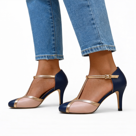 Champagne Chic | Eleganti e comodi tacchi