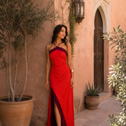 Beatriz | Abito lungo color marrone