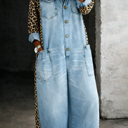 Amanda | Tuta Intera Denim Versatile