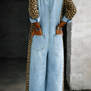 Amanda | Tuta Intera Denim Versatile