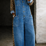 Amanda | Tuta Intera Denim Versatile