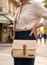 Chantal | Borsa a Tracolla Tessuta