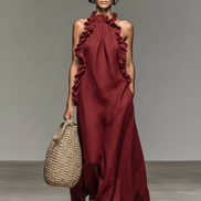 Gladiola™ | Abito Maxi con Tasche