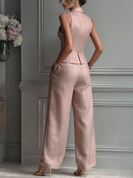 Completo Minimal Chic con Bottoni