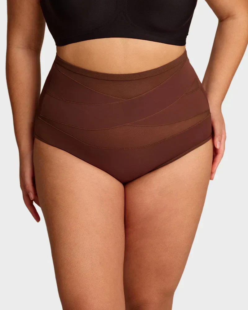 Perla | Culotte a Vita Alta Contenitiva Taglie Forti