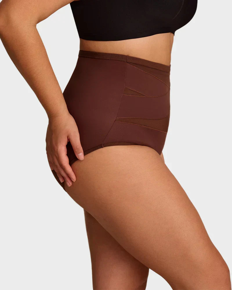 Perla | Culotte a Vita Alta Contenitiva Taglie Forti