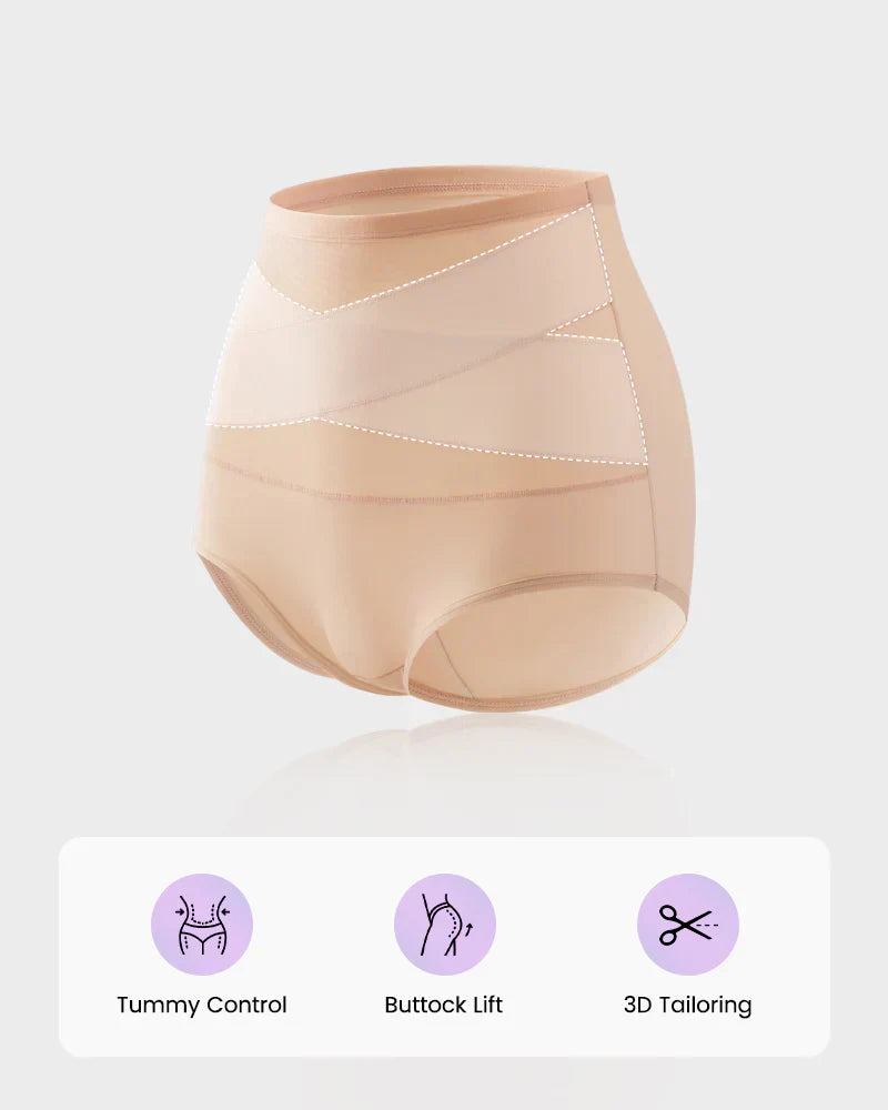 Perla | Culotte a Vita Alta Contenitiva Taglie Forti